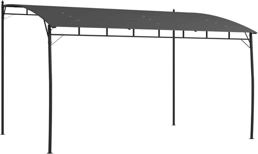 Test de la pergola Outsunny avec auvent et trous de drainage