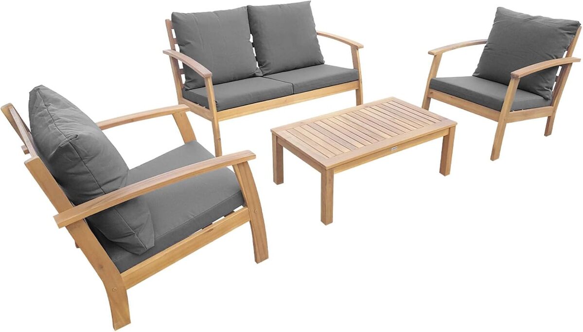 Test du salon de jardin en bois Ushuaïa d'Alice's Garden