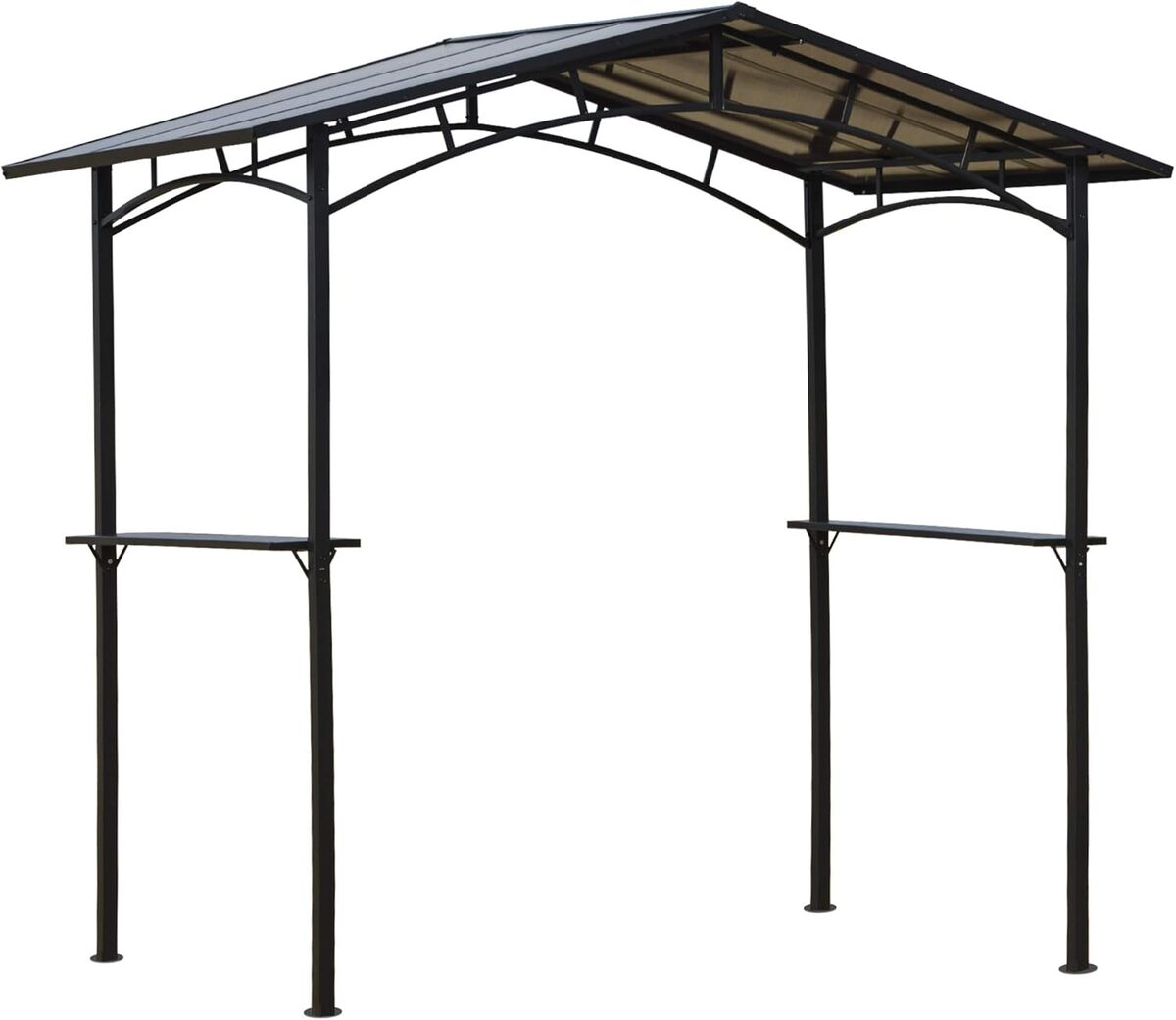 Test pavillon Outsunny : abri barbecue compact 2, 5 m