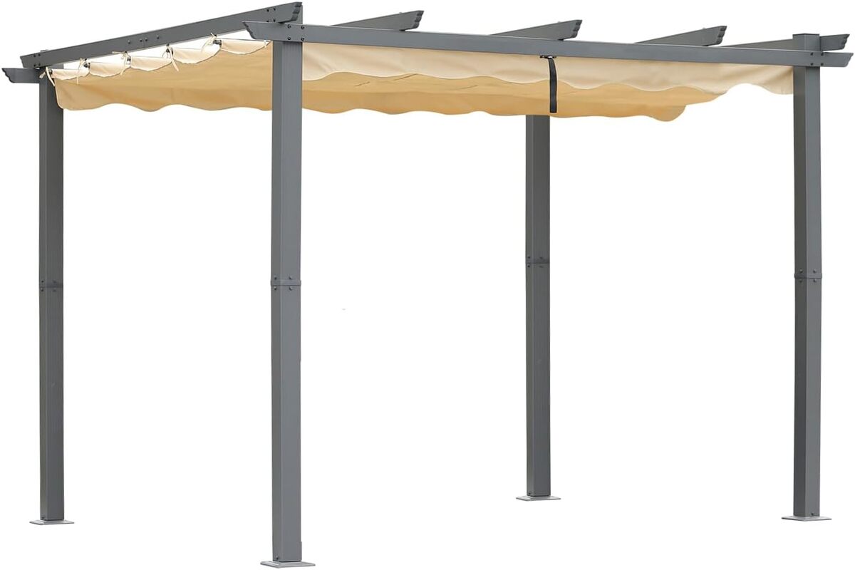 Test : pergola aluminium Angel Living, élégance et protection (modèle 3x4, beige)