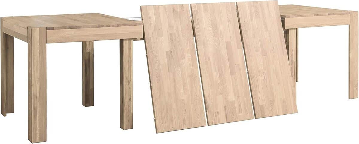 Test : table extensible XL Nordic Story en bois massif
