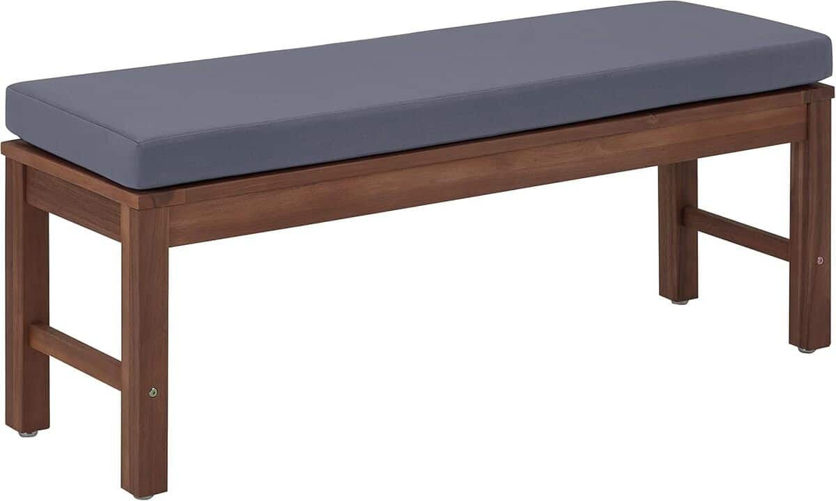 Test du banc d'extérieur Amazon Aware en bois d'acacia