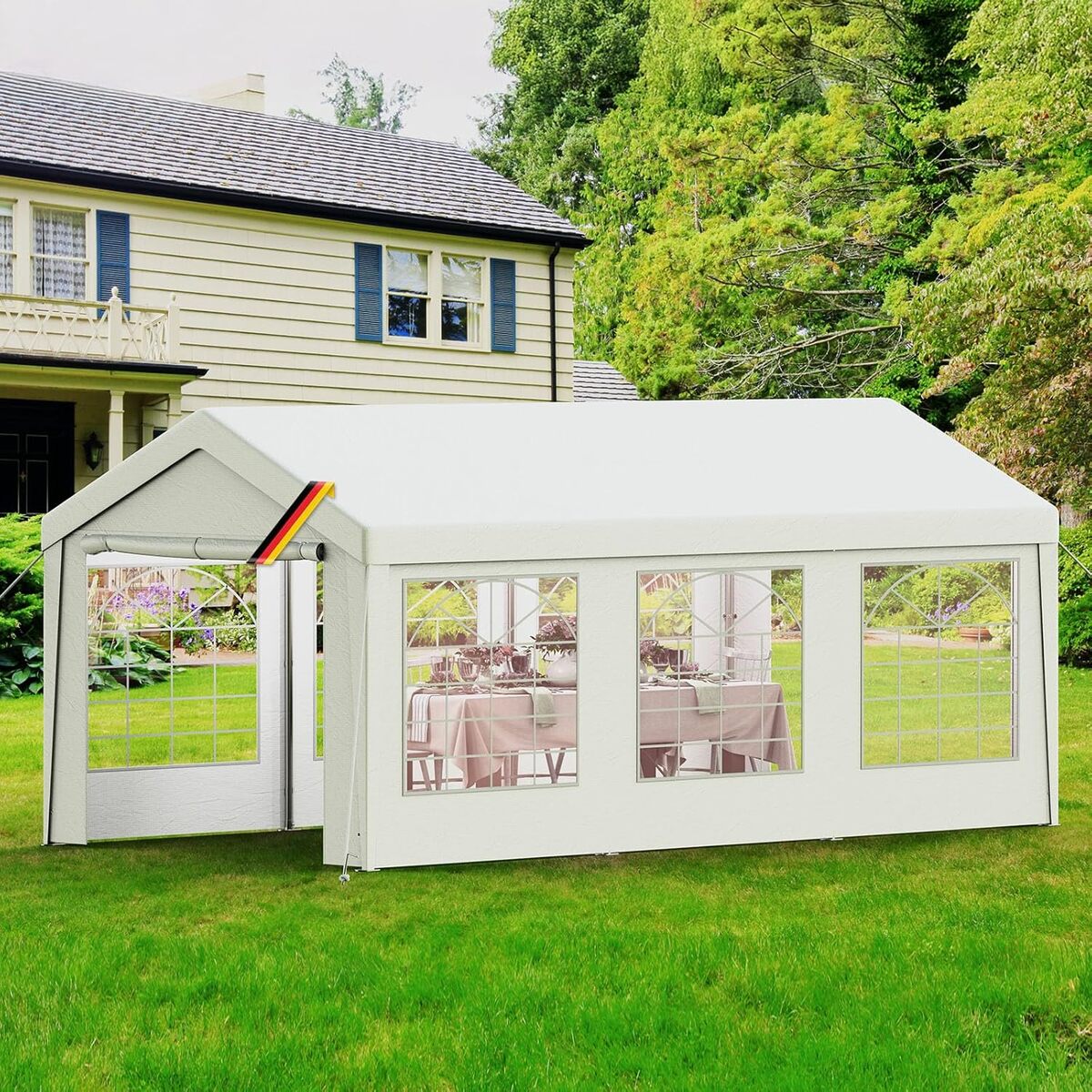 Test : tonnelle 3x4 m protection UV et parois amovibles