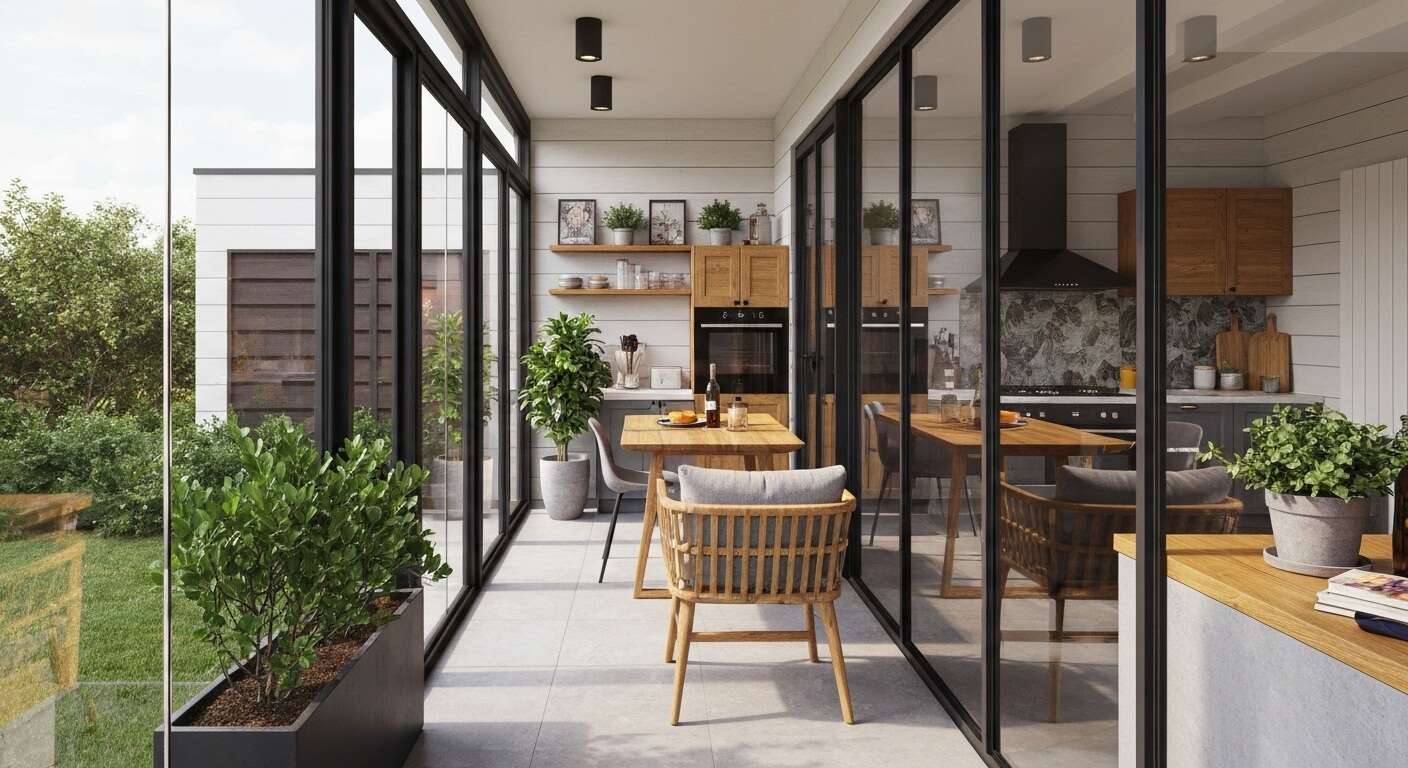 Véranda Cuisine : aménager une Pièce Conviviale et Lumineuse