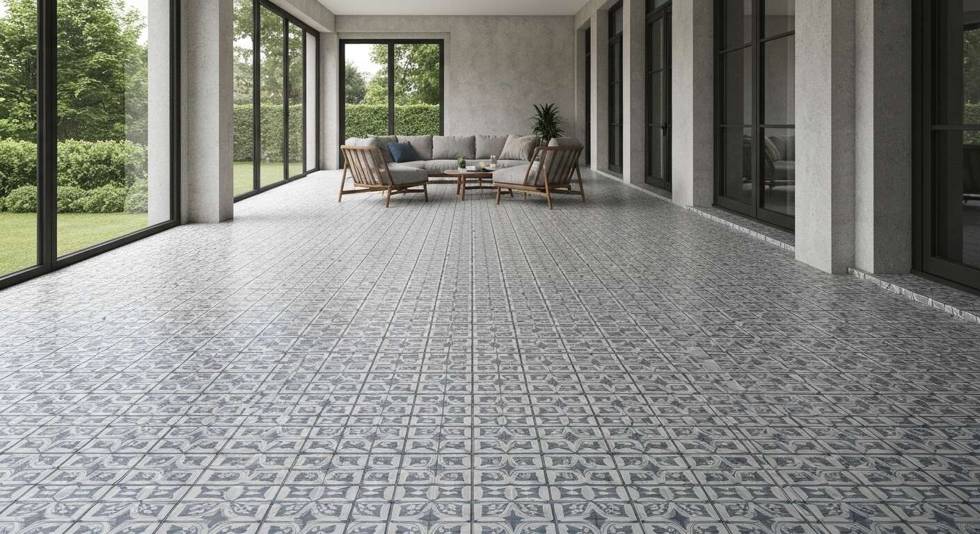 Les raisons de choisir le carrelage pour sa v&eacute;randa