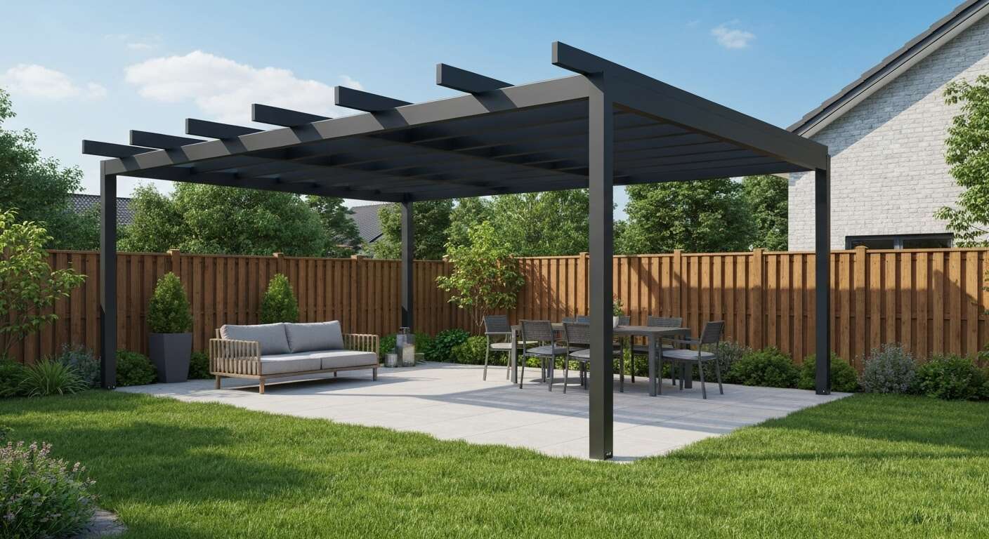 Importance de la hauteur de la pergola