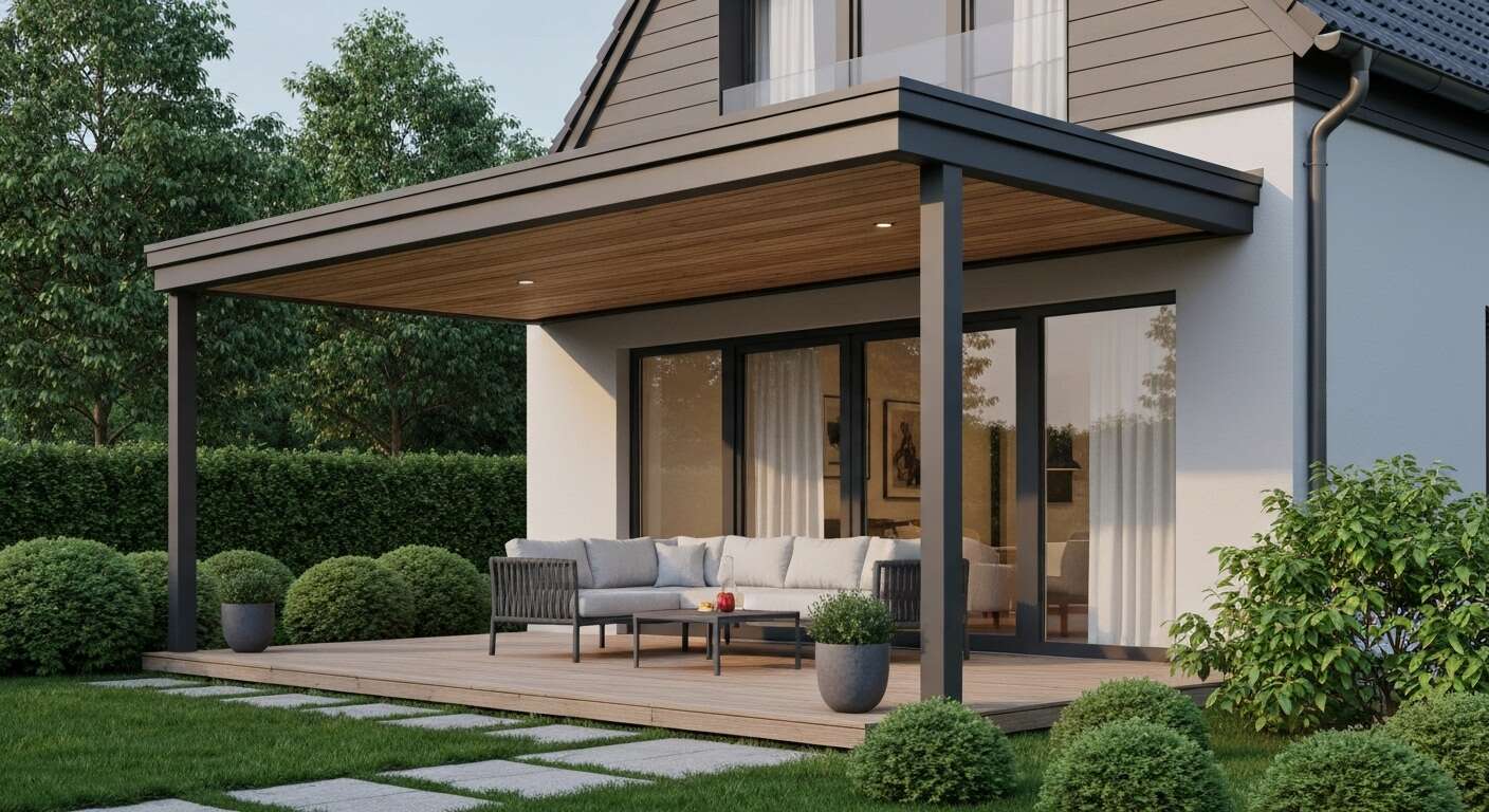 Avantages d'un toit plat pour votre véranda Avantages d'un toit plat pour votre véranda