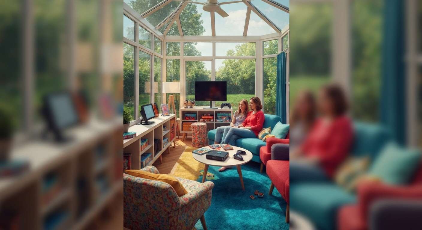 Véranda salle de jeux : créez un espace ludique et convivial