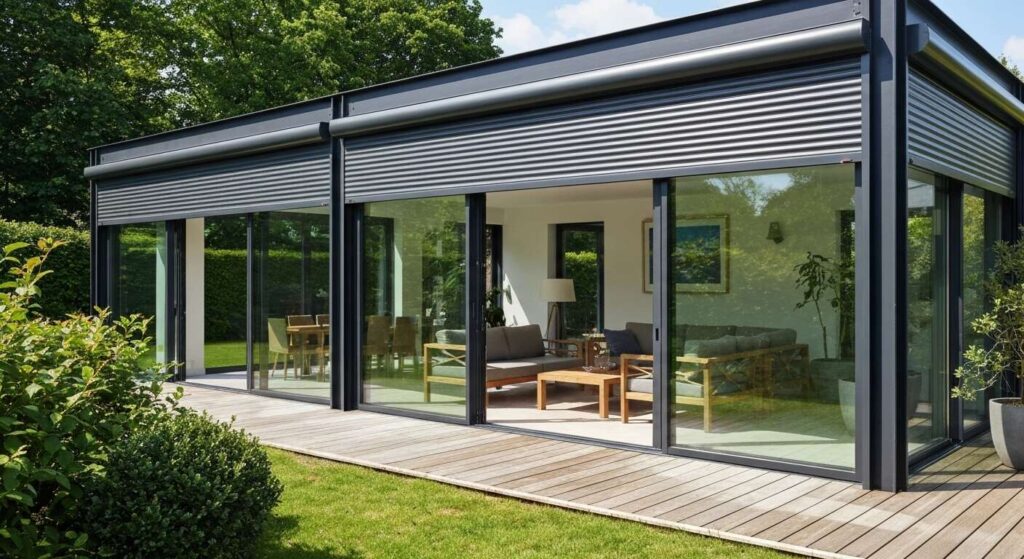 Prix des vérandas Loft avec volets roulants : guide et budget