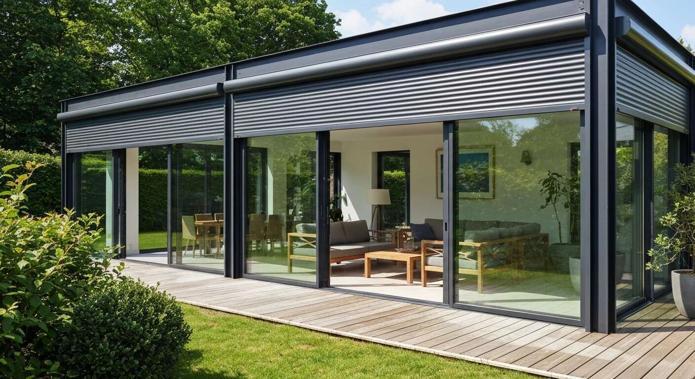 Prix des vérandas Loft avec volets roulants : guide et budget