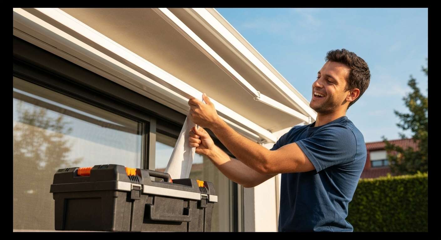 étapes de pose d'un store banne étapes de pose d'un store banne