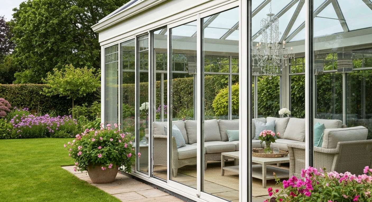 Les avantages d'une v&eacute;randa &eacute;l&eacute;gante pour votre salon de jardin