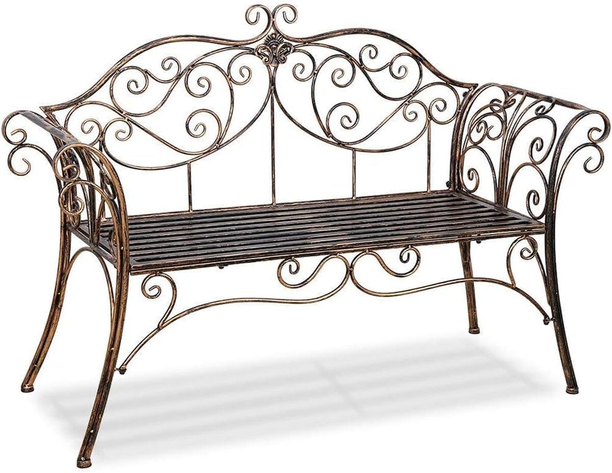Avis sur le banc de jardin rétro HLC en fer forgé