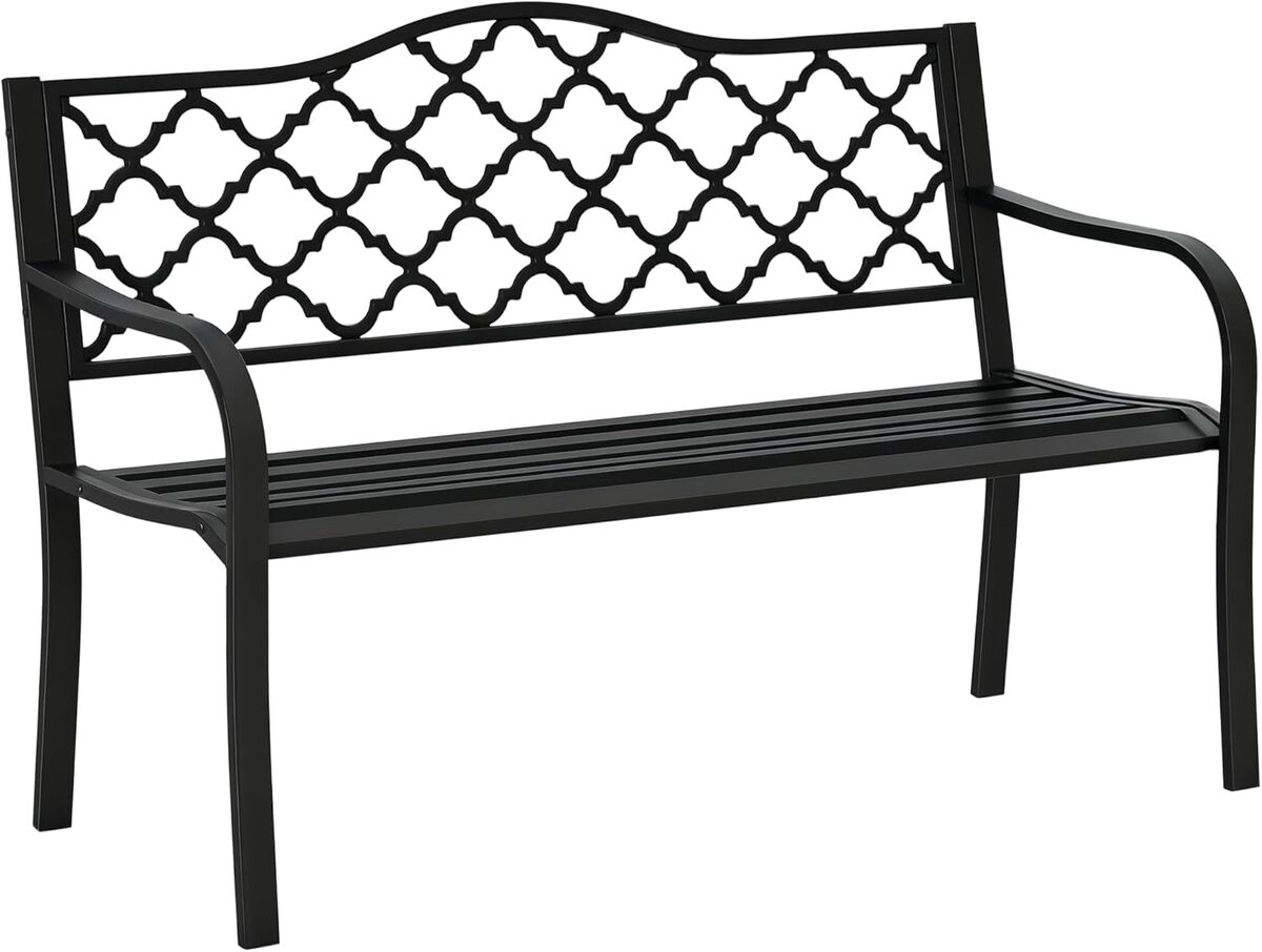 Test : banc de jardin en fonte Outsunny style antique