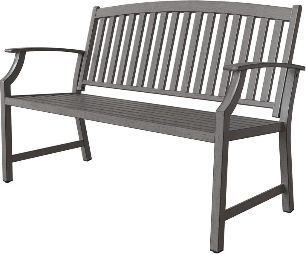 Test : banc de jardin Grand Patio 3 places gris