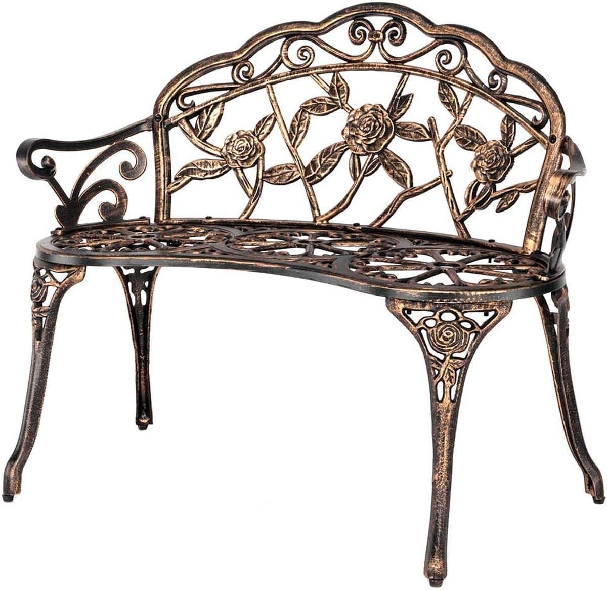 Test : banc de jardin Vingli en fonte d'aluminium