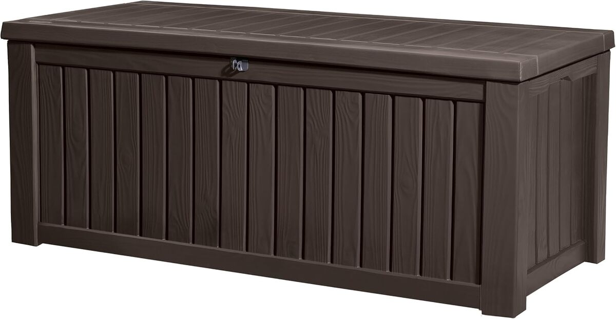Test : coffre de rangement extérieur Keter Rockwood 570 L