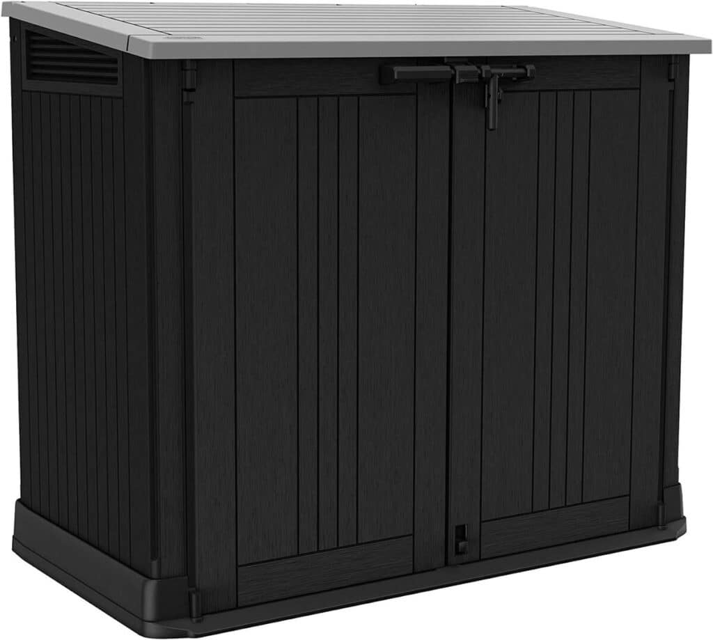 Test de l'abri poubelle Keter SIO Nova 880L noir