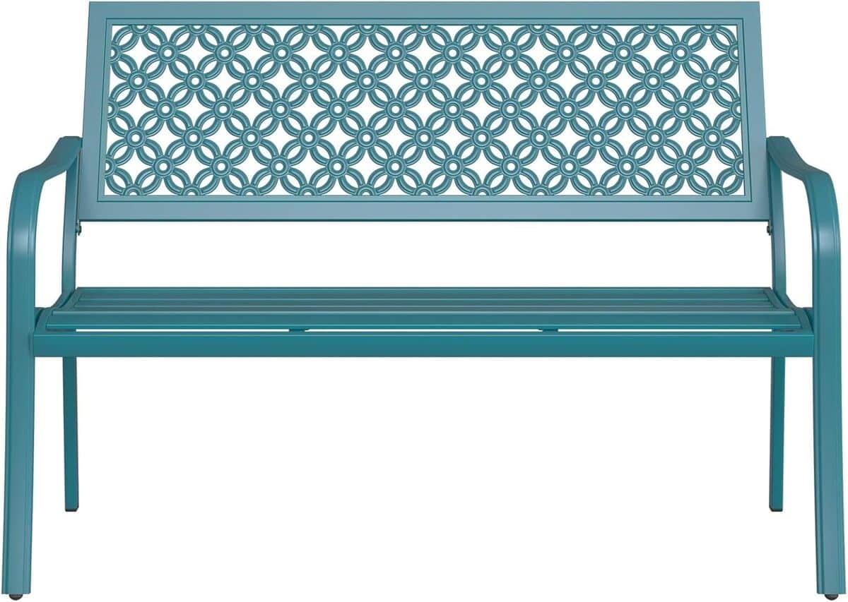 Test du banc de jardin Grand Patio menthe verte pour 3 personnes