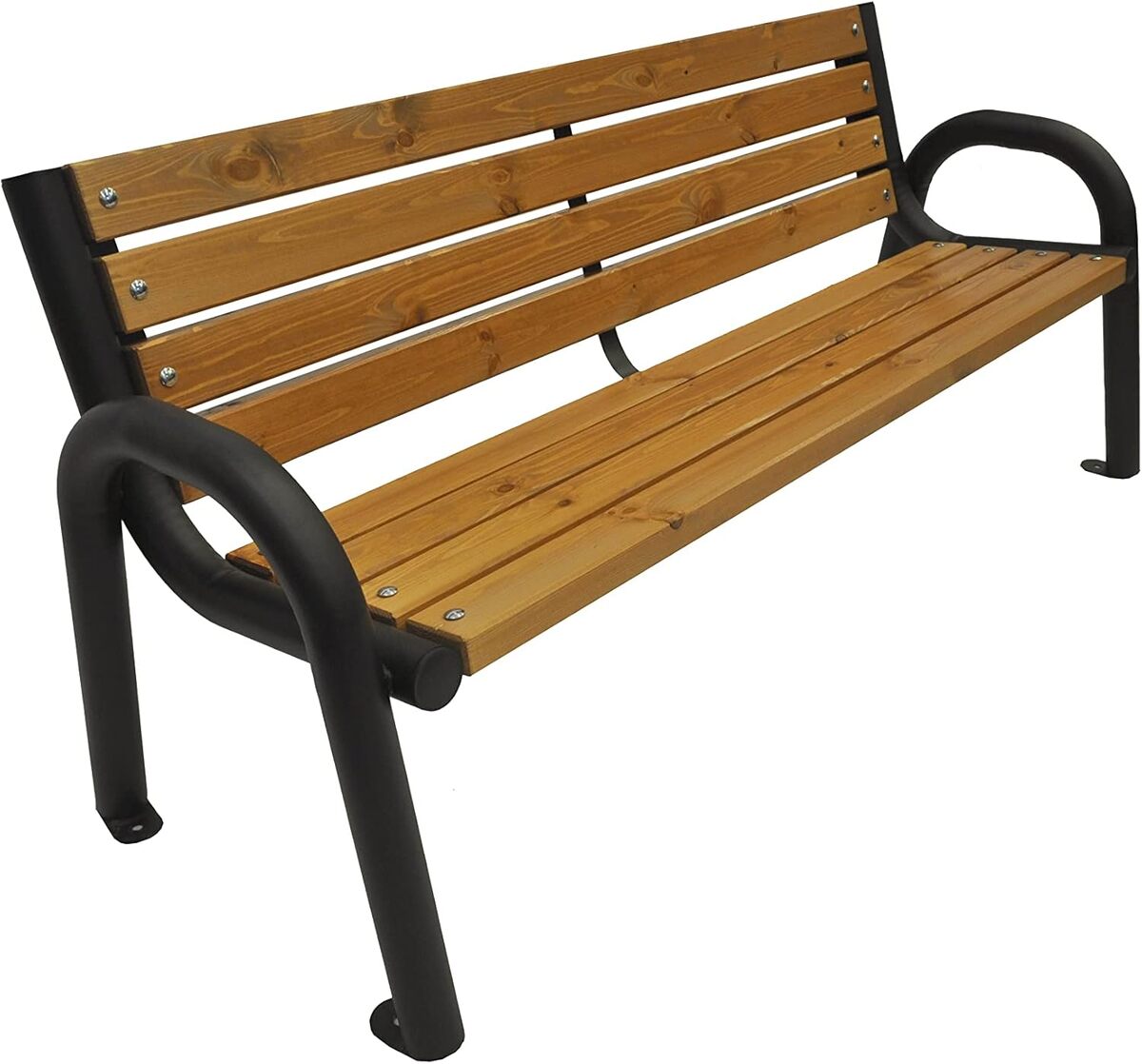Test du banc de jardin Primario Grande en chêne clair 125 cm