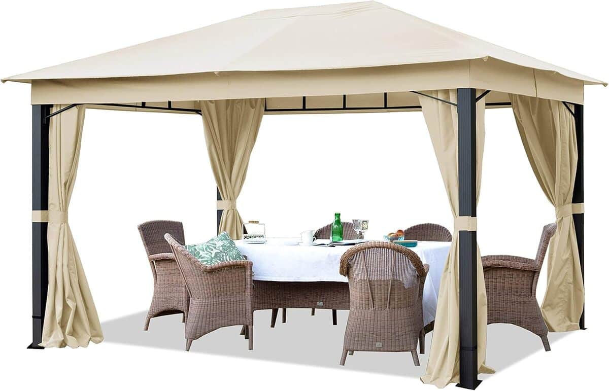 Test du pavillon de jardin TOOLPORT ALU Premium 3x4 m imperméable