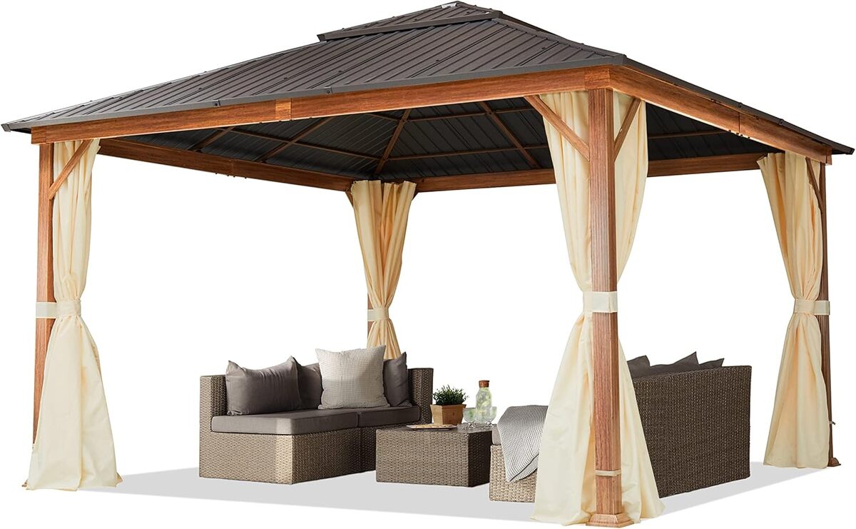 Test tonnelle de jardin 4x4 m : élégance et solidité