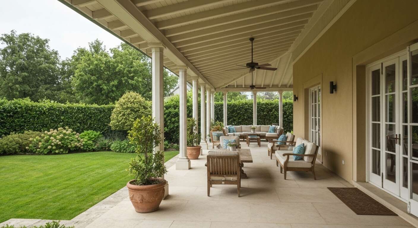 Tendances actuelles dans la conception de v&eacute;randas ouvertes