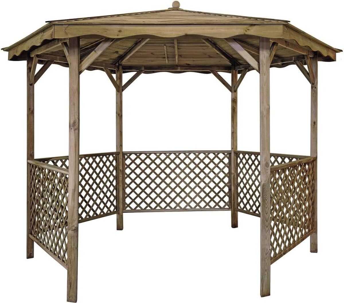 Test de la pergola en bois Lora de Burger : élégance et praticité