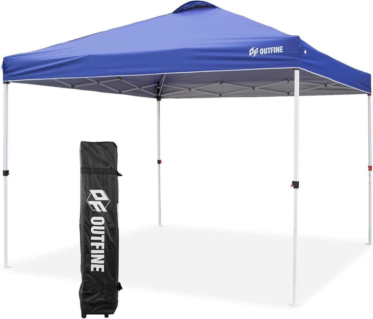 Test de la tonnelle instantanée OUTFINE avec accessoires complets