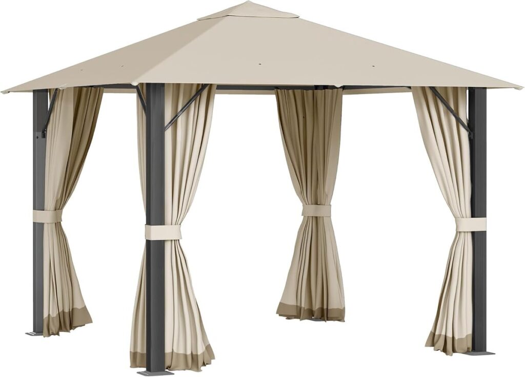 Test de la tonnelle Outsunny Barnum 3 x 3 m : praticité et modularité