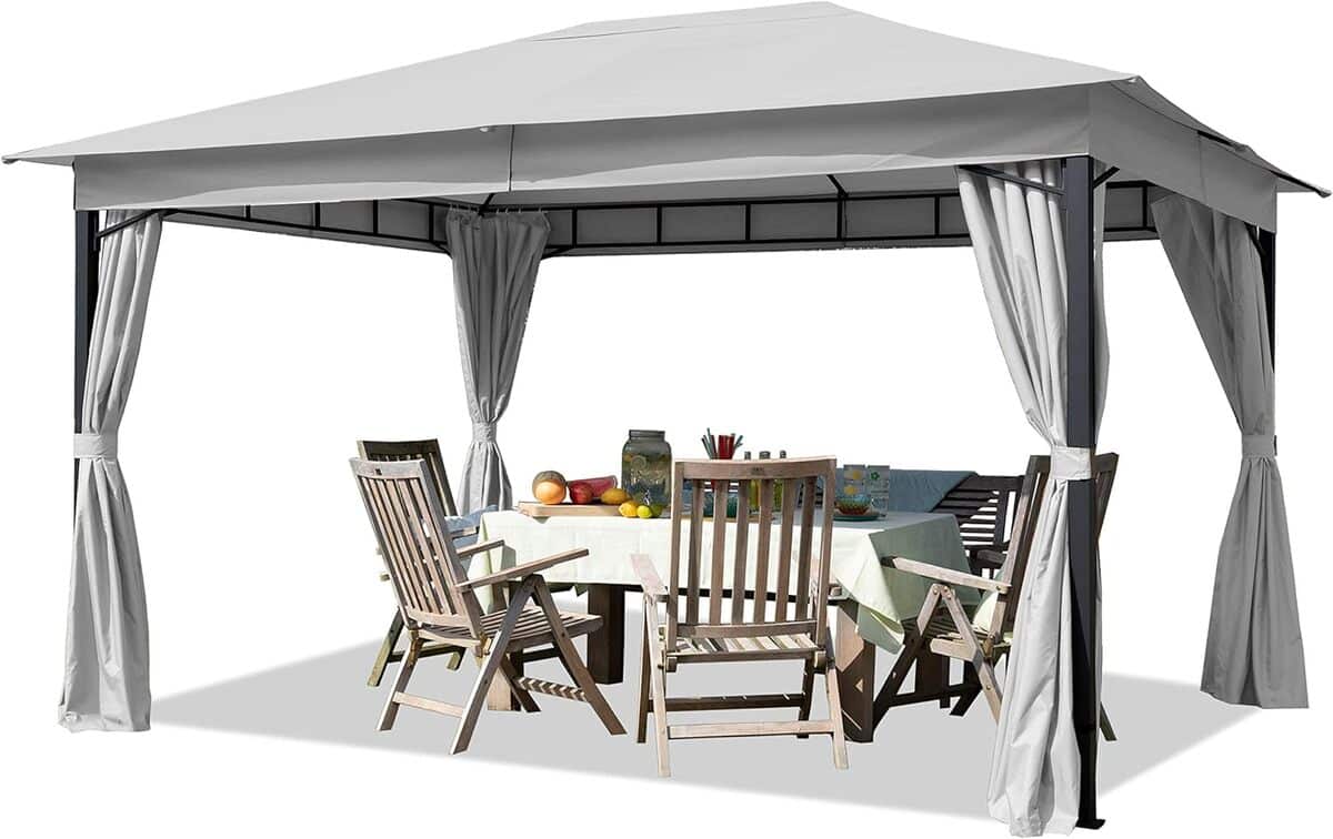 Test de la tonnelle TOOLPORT 3x4 m : abri élégant et fonctionnel