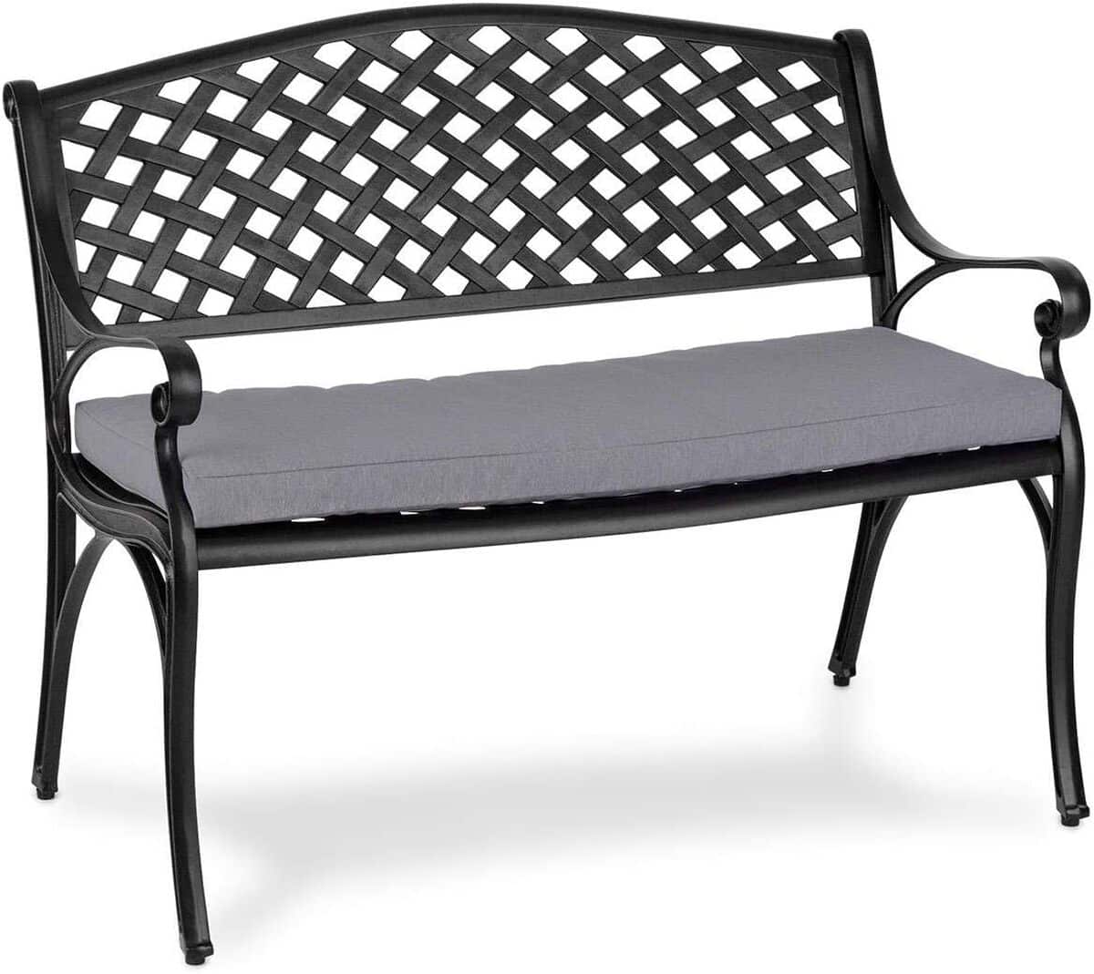 Test du banc blumfeldt Pozzilli BL : confort et solidité pour votre jardin