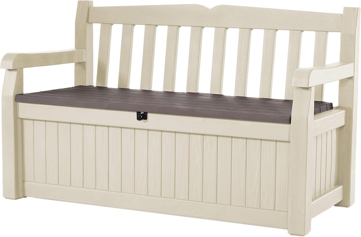 Test du banc de jardin Keter 186300, 70 gallons