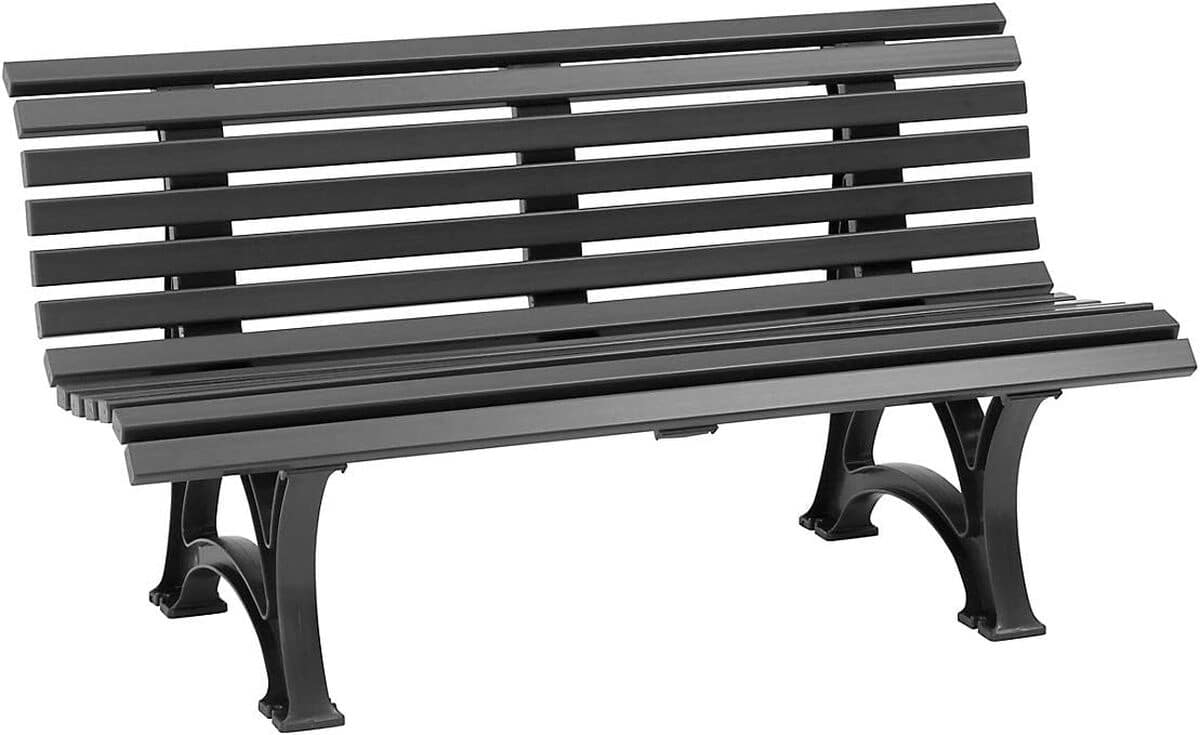 Test du banc d'extérieur Blome en PVC : robustesse et design chic