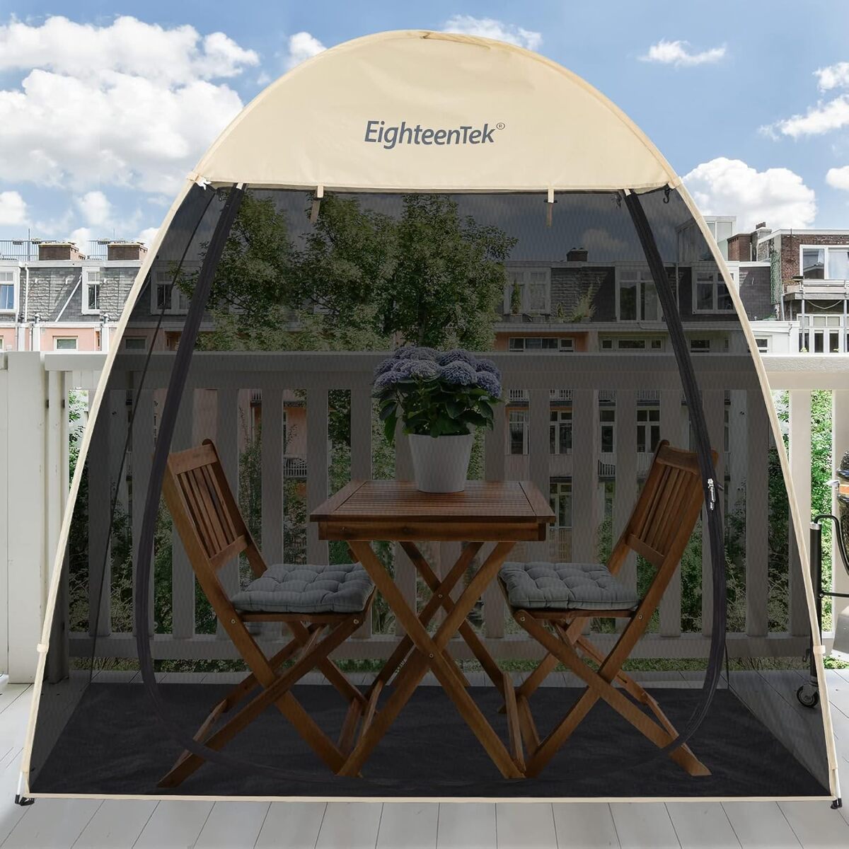 Test : eighteenTek tonnelle pop-up pour camping