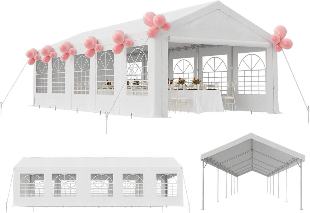 Test : tente TriumphKey 5x10, barnum UV 50+ pour réceptions