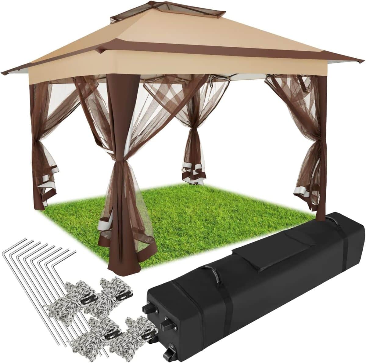 Test : tonnelle pliable tectake, l'abri pratique pour vos réceptions