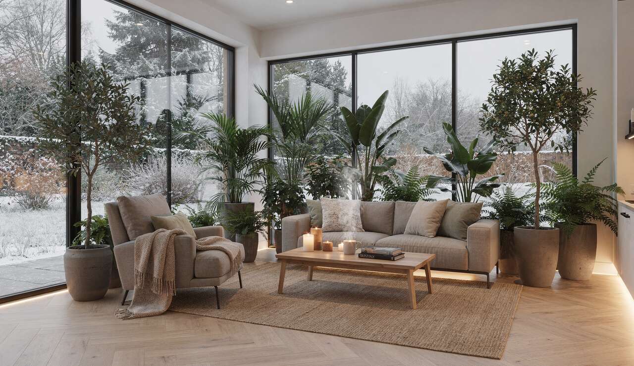 Aménager un jardin d'hiver dans son extension de maison
