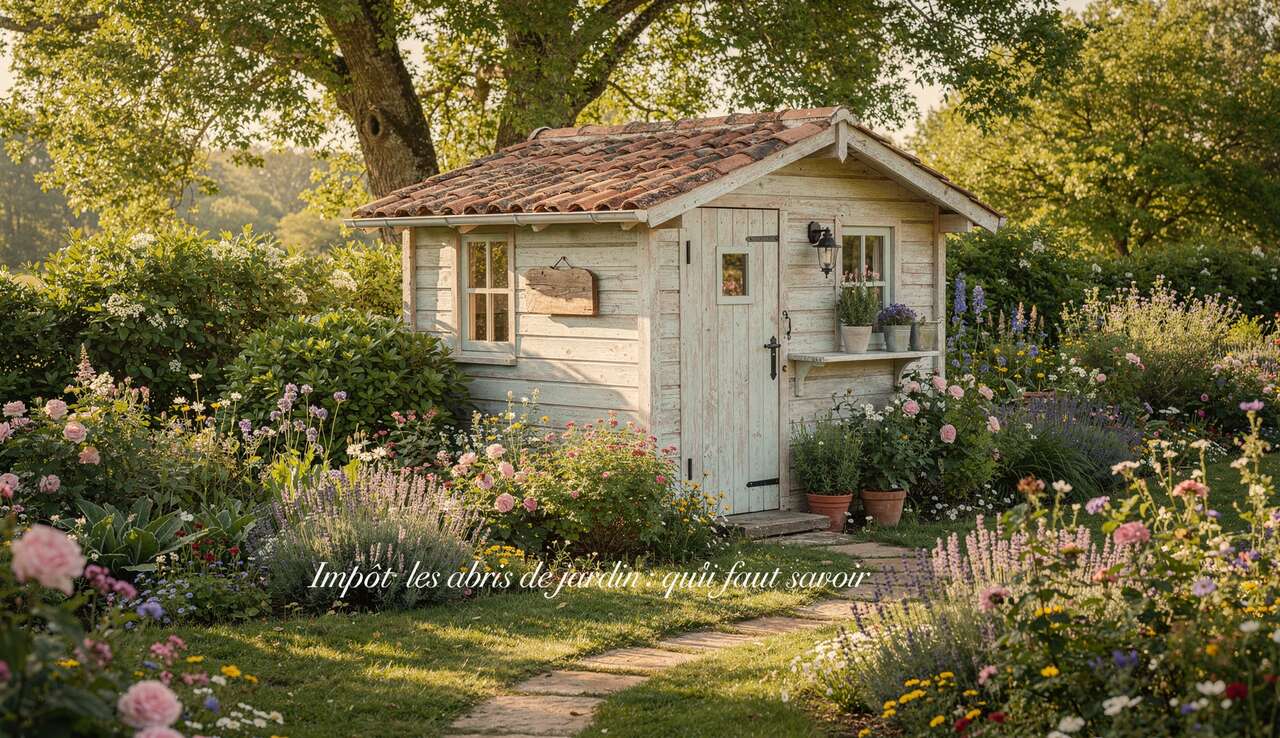 Impôt sur les abris de jardin : ce qu'il faut savoir