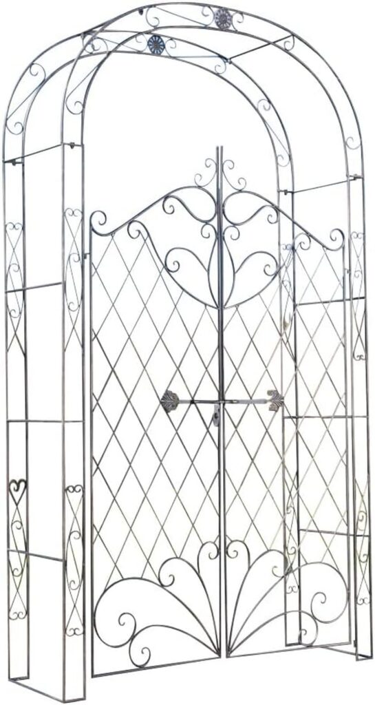 Avis sur l'arche à rosiers CLP Melissa en fer bronze