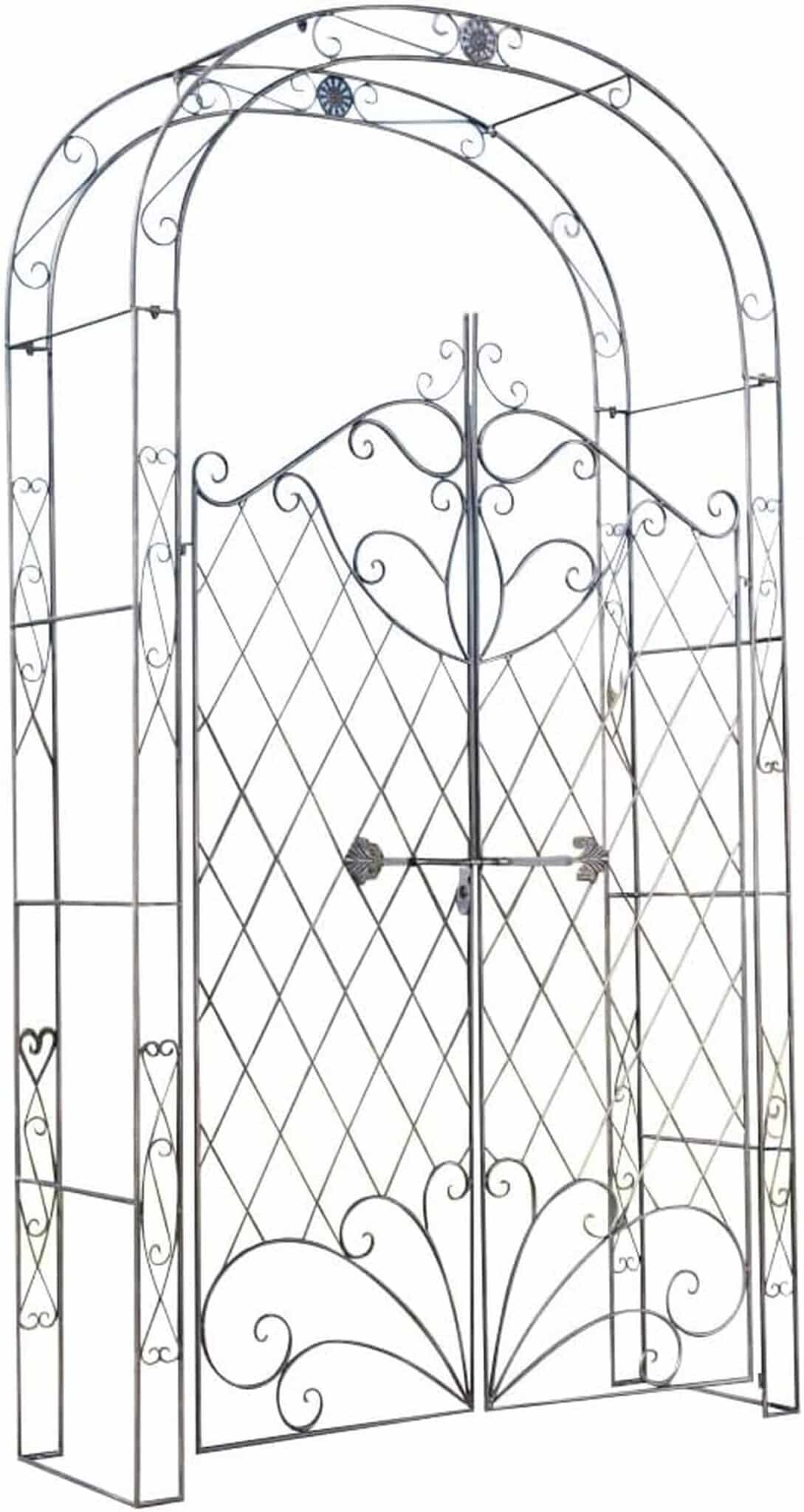 Avis sur l'arche à rosiers CLP Melissa en fer bronze