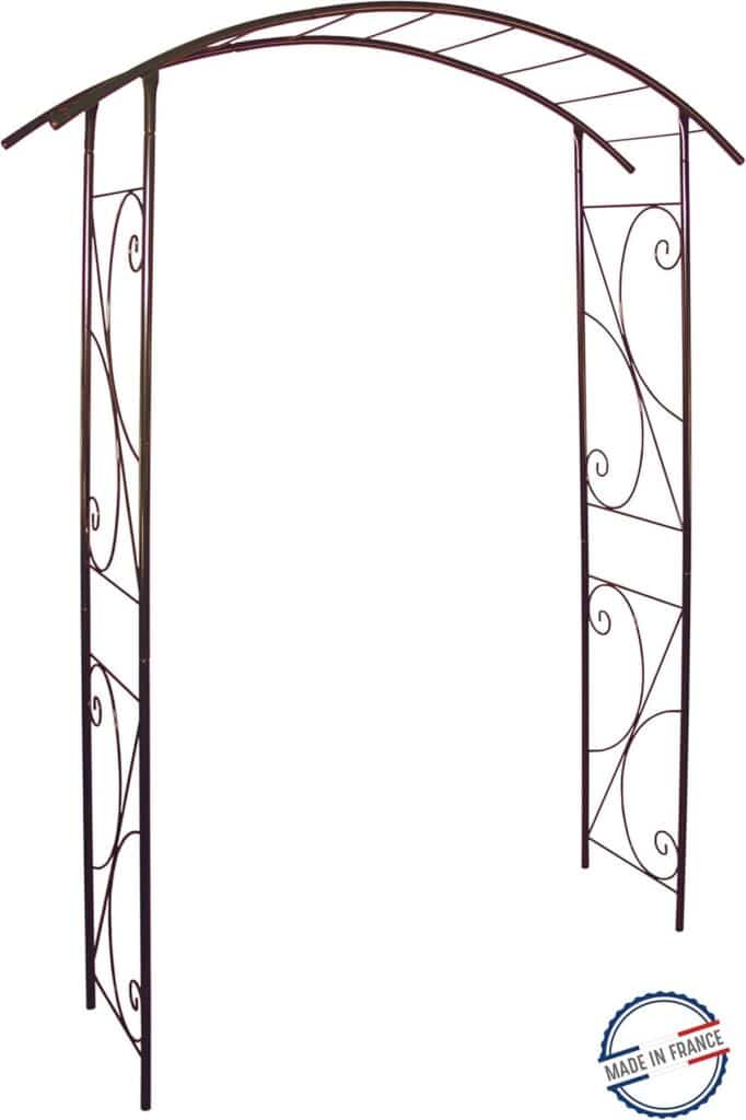 Avis sur l'arche de jardin 3416 Louis Moulin : élégance en fer vieilli