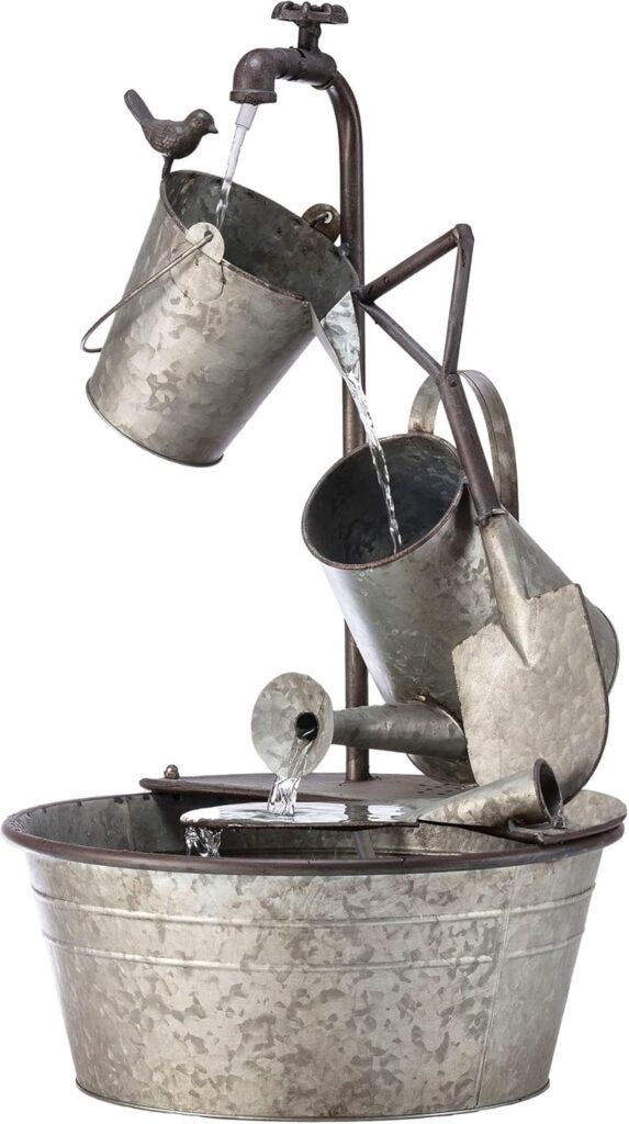 Test de la fontaine à eau 3 niveaux Alpine Corporation