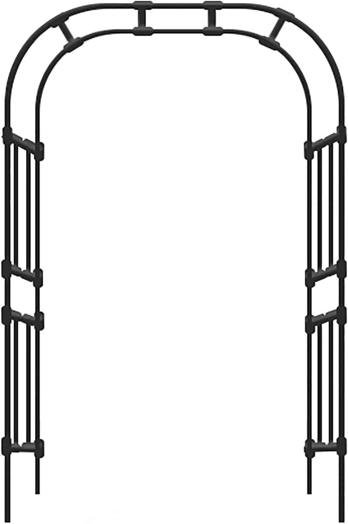 Test de l'arche jardin WXZX en fer forgé : robustesse et style pour vos plantes grimpantes