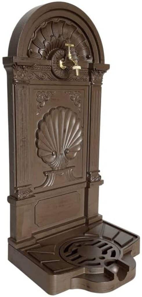 Test : fontaine L'Héritier Du Temps en fonte d'aluminium patiné