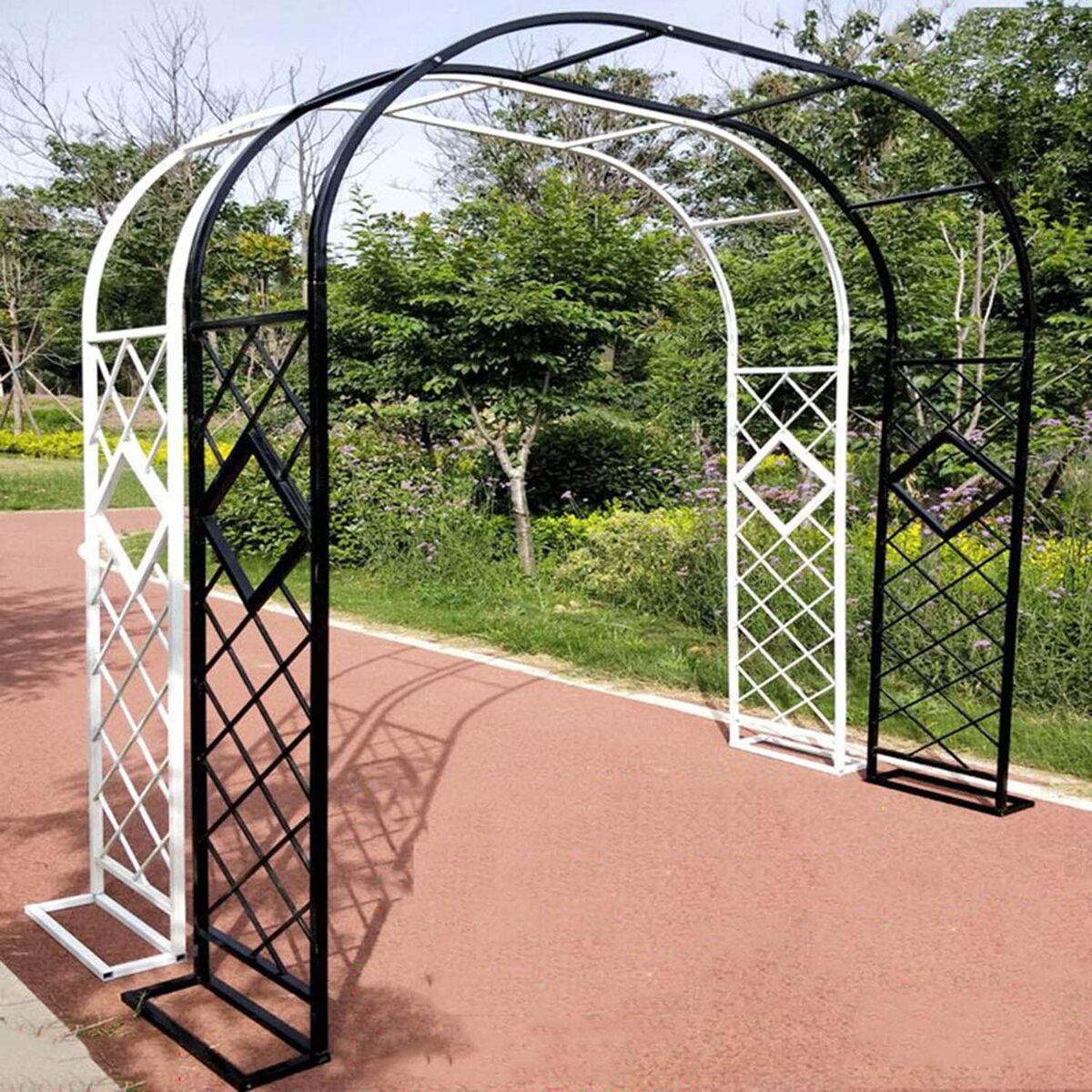 Avis : arche de jardin Mariage en métal pour plantes grimpantes