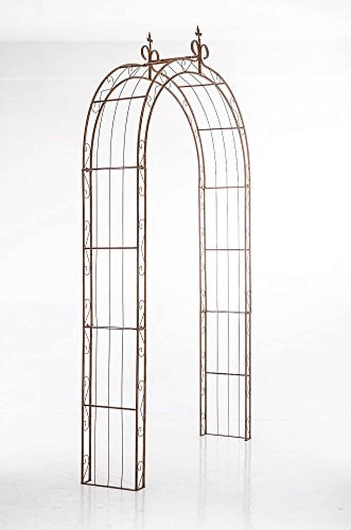 Test de l'arche CLP Sun en fer forgé : élégance pour vos rosiers