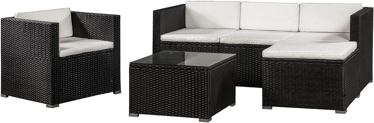 Test : ensemble salon Juskys Punta Cana L pour jardin élégant
