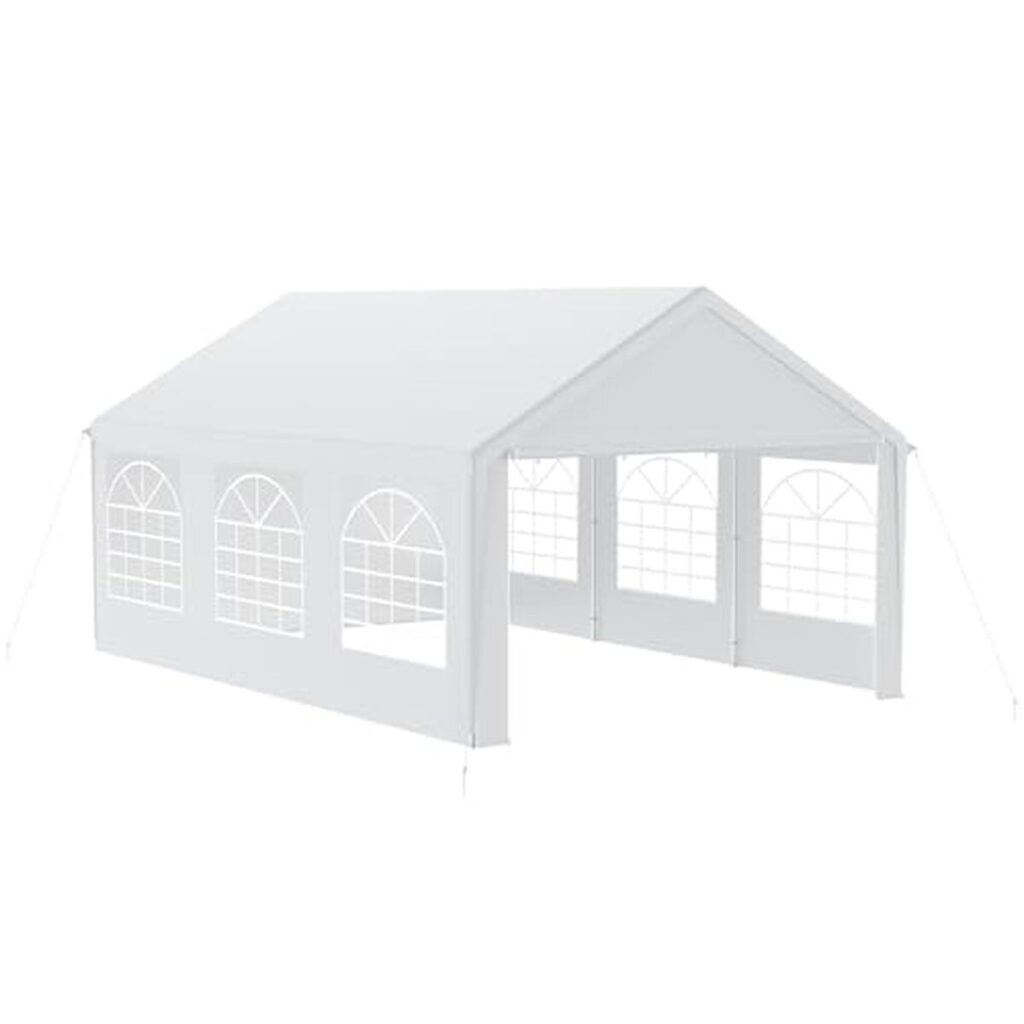 Test : tonnelle Fivmen 4x6 m, imperméable et résistante