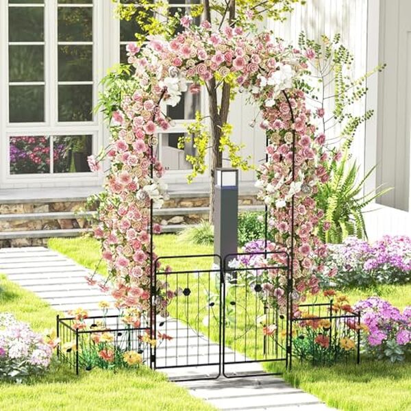 Découvrez notre analyse détaillée de l'arche ronde de roses Homasis : design élégant, fonctionnalités pratiques et installation facile pour sublimer votre jardin.